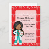 キッズドクター 招待状 (正面/裏面)