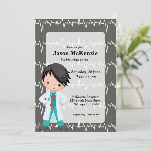 キッズドクター 招待状 (スタンド正面)