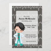 キッズドクター 招待状 (正面/裏面)