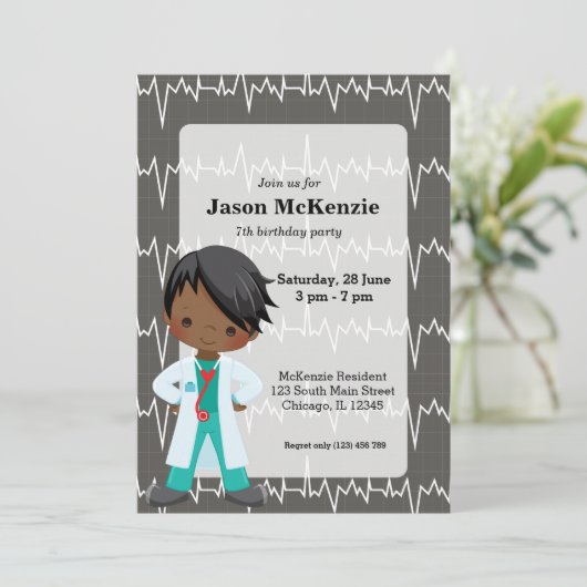 キッズドクター 招待状 (スタンド正面)