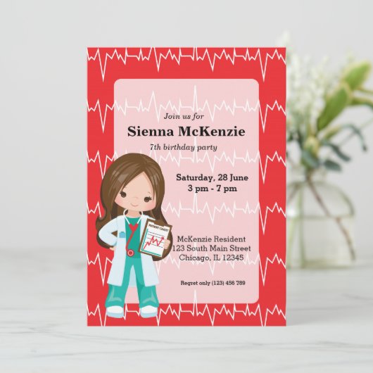 キッズドクター 招待状 (スタンド正面)