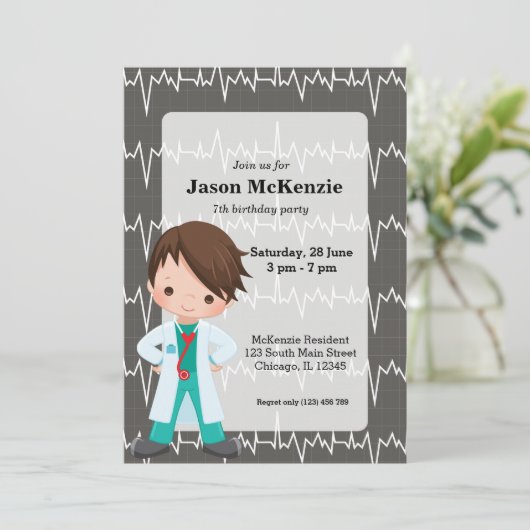 キッズドクター 招待状 (スタンド正面)