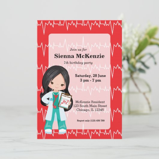 キッズドクター 招待状 (スタンド正面)