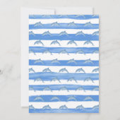 キッズドルフィンスプラッシュ誕生日パーティー 招待状 (裏面)