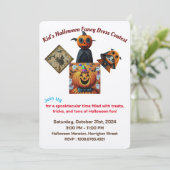 キッズドレファンシースハローウィンパーティコンテスト 招待状 (スタンド正面)