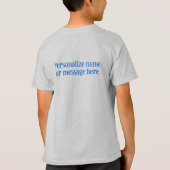 キッズドードルドッグTシャツ Tシャツ (裏面)