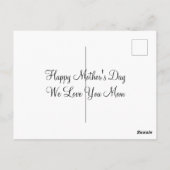 キッズドードルハッピーマザーズデイ ポストカード (裏面)