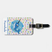 キッズナクジラ ラゲッジタグ (正面横)