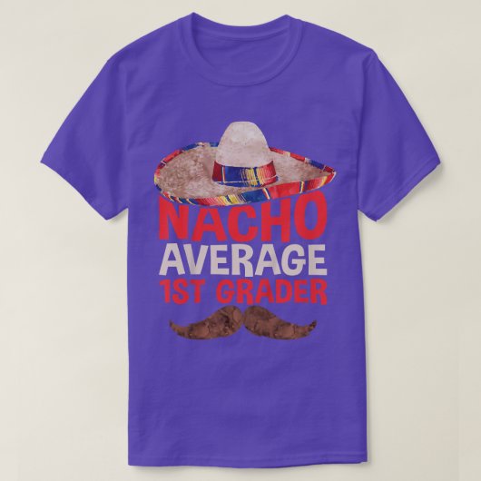 キッズナチョ平均1年生1年生に戻る Tシャツ (デザイン正面)