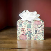 キッズナツクラッカースイートマリーマウスキングパステル ラッピングペーパー