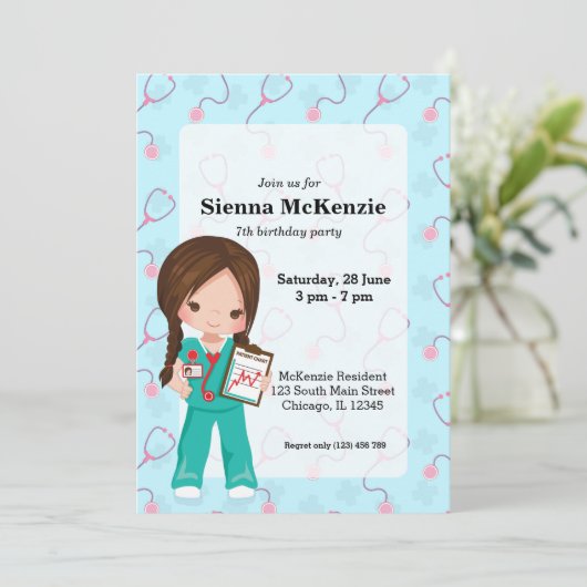 キッズナース 招待状 (スタンド正面)