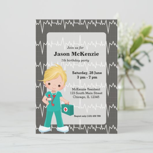 キッズナース 招待状 (スタンド正面)