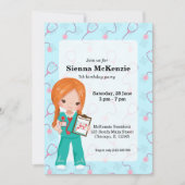 キッズナース 招待状 (正面)