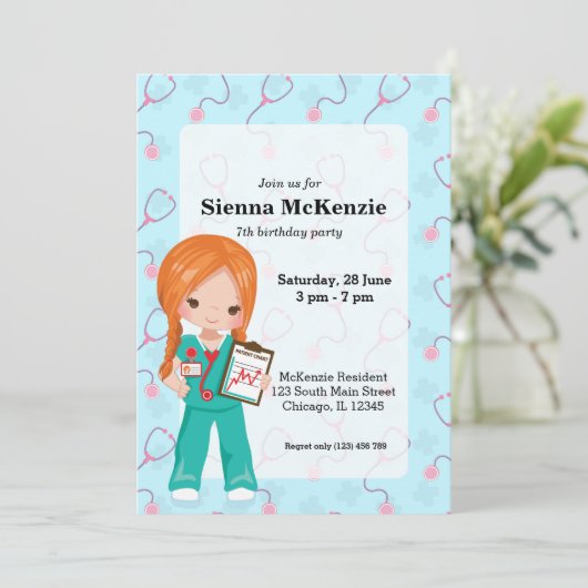 キッズナース 招待状 (スタンド正面)