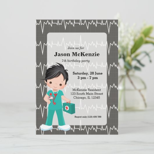 キッズナース 招待状 (スタンド正面)