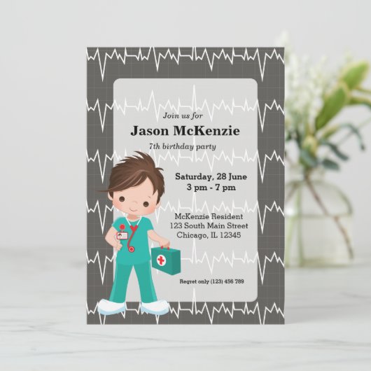 キッズナース 招待状 (スタンド正面)