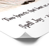 キッズニースアンブレラヴィンテージバレンタイン ポスター (角)