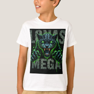キッズネオングリーングローTシャツ Tシャツ