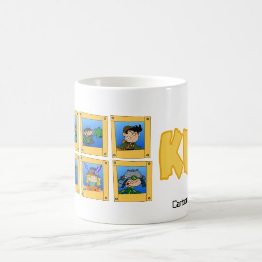 キッズネクストドアの操作員のマグカップ コーヒーマグカップ (中央)