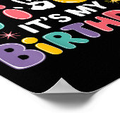 キッズハイファイブ私の誕生日5thバースデーパーティー5 ポスター (角)