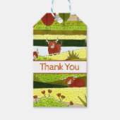 キッズハイランド牛ファームバースデー ギフトタグ (正面)