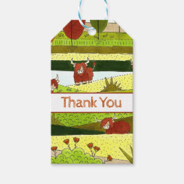 キッズハイランド牛農場誕生日 ギフトタグ