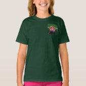 キッズハイラ予測できなンド牛Tシャツ Tシャツ (正面)