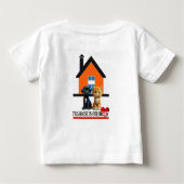 キッズハウス ベビーTシャツ (裏面)