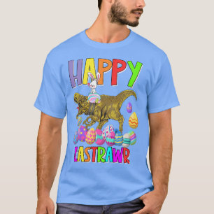 キッズハッピーイーストラートレティノバニーエッグ狩りEa Tシャツ