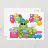 キッズハッピーバースデー ポストカード (正面/裏面)