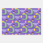 キッズハッピーバースデー ラッピングペーパーシート (正面)