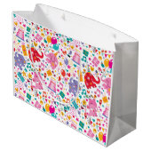 キッズハッピーバースデー ラージペーパーバッグ (裏面アングル)