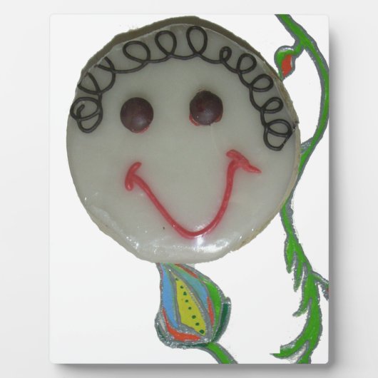 キッズハッピー顔ハクナマタフレンドリーつる植物.png フォトプラーク (正面)