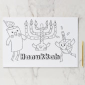 キッズハヌッカカラーリング ペーパーパッド (インサイチュ)