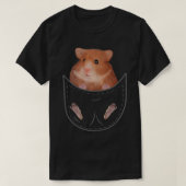 キッズハムスター服ポケット動物の衣装ギフトハム Tシャツ (デザイン正面)
