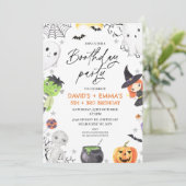 キッズハロウィンお誕生日パーティーに参加しよう 招待状 (スタンド正面)