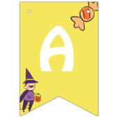 キッズハロウィンカラフルの衣装パーティー バンティングフラッグ (第3の旗)