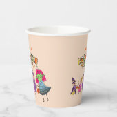 キッズハロウィンカラフルの衣装パーティー 紙コップ (左)