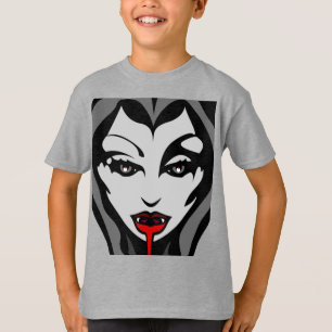 キッズハロウィンシャツの衣装ヴァンパイア汗シャツ Tシャツ
