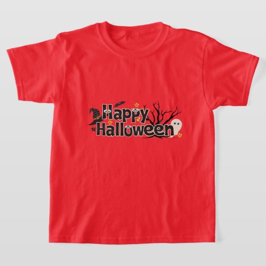 キッズハロウィンシャツ Tシャツ (レイダウン)