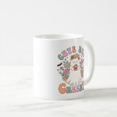 キッズハロウィンパーソナライズされたクー不気味フィーのマグカップ コーヒーマグカップ (正面右)