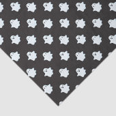 キッズハロウィンブラックと可愛いホワイト幽霊 薄葉紙 (詳細)