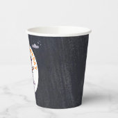 キッズハロウィン不気味衣装誕生日紙カップ 紙コップ (左)