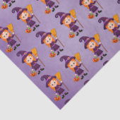 キッズハロウィーンの魔女の衣装 薄葉紙 (詳細)