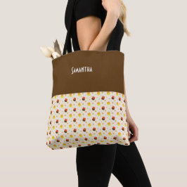 キッズハロウィーンスターズキャンディーコーン名 トートバッグ