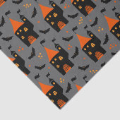 キッズハロウィーンナイト不気味キャッスルこうもり 薄葉紙 (詳細)