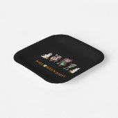 キッズハロウィーン不気味紙プレート ペーパープレート (傾斜あり)