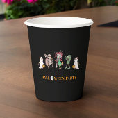 キッズハロウィーン不気味紙プレート 紙コップ