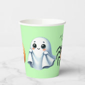 キッズハロウィーン紙カップ 紙コップ (左)