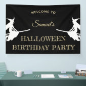 キッズハロウィーン誕生日へようこそ 横断幕 (トレードショー)